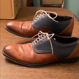 Saddle Shoes Men’s S10 Tan/Navy